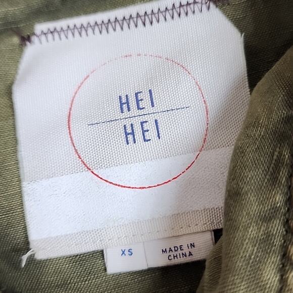 Boho Lace Acid Wash Coat Jacket - Picture 2 of 6